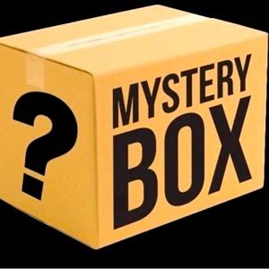 Clothing mystery box. 15 piece box. Multiple sizes and colors. Women’s and men’s